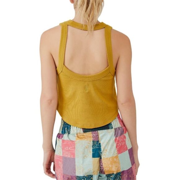 NWT Free People Movement Open Air Tank in Alchemy - Size L - Picture 2 of 4